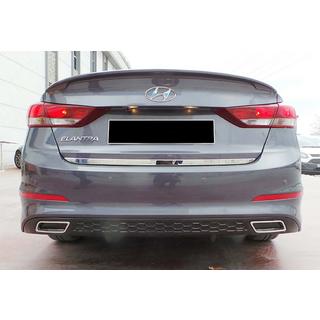 Zadnji difuzor DPT V-1 (sijajno črna) Hyundai Elantra (AD) 2015–2020 fotografija 3
