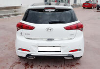 Hyundai I-20 2014–2020 Zadnji difuzor DPT (2014-2018, črna visok sijaj) fotografija 1