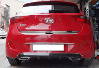 Hyundai I-30 2012–2017 Zadnji difuzor DPT V-1 (sijajno črna) fotografija 1