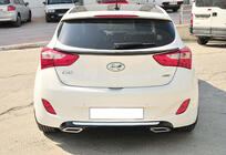 Hyundai I-30 2012–2017 Zadnji difuzor DPT V-2 (črna sijaj) fotografija 1