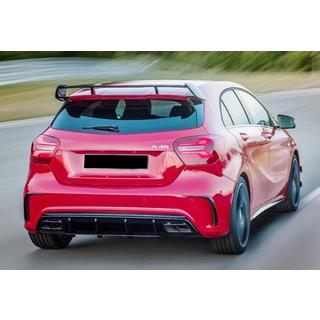 Zadnji difuzor DPT (za AMG, črna visok sijaj) Mercedes A-сlass W176 2012–2018 fotografija 1