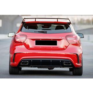Zadnji difuzor DPT (za AMG, črna visok sijaj) Mercedes A-сlass W176 2012–2018 fotografija 2