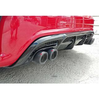 Zadnji difuzor DPT (2012-2015, za Brabus, sijaj črna) Mercedes A-сlass W176 2012–2018 fotografija 2
