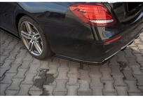 Mercedes Razred E W213 2016–2023 Zadnji FLAP difuzor DPT (črni sijaj) fotografija 1