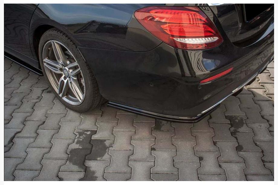 Mercedes Razred E W213 2016–2023 Zadnji FLAP difuzor DPT (črni sijaj) Image