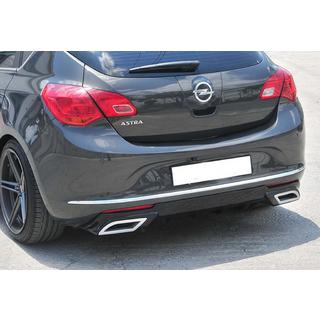 Zadnji difuzor DPT V1 (2012-2015, HB, sijajno črna) Opel Astra J 2009–2015 fotografija 3