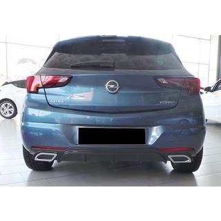 Zadnji difuzor DPT V-2 (HB, črna visok sijaj) Opel Astra K 2016–2021 fotografija 2