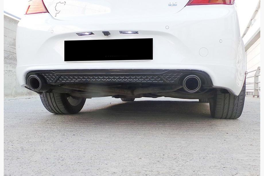 Opel Insignia 2008–2017 Zadnji difuzor DPT (SD, 2013-2017, črni sijaj) Fotografija 1