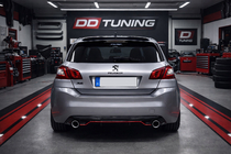 Peugeot 308 2014–2021 Zadnji difuzor DPT (HB, sijajno črna) fotografija 1