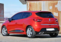 Renault Clio IV 2012–2019 Zadnji difuzor DPT V-2 (črna sijaj) fotografija 3
