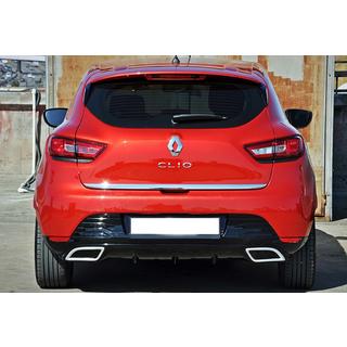 Zadnji difuzor DPT V-2 (črna sijaj) Renault Clio IV 2012–2019 fotografija 1