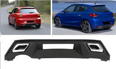 Seat Ibiza 2017– Zadnji difuzor DPT V-2 (črna sijaj) fotografija 1