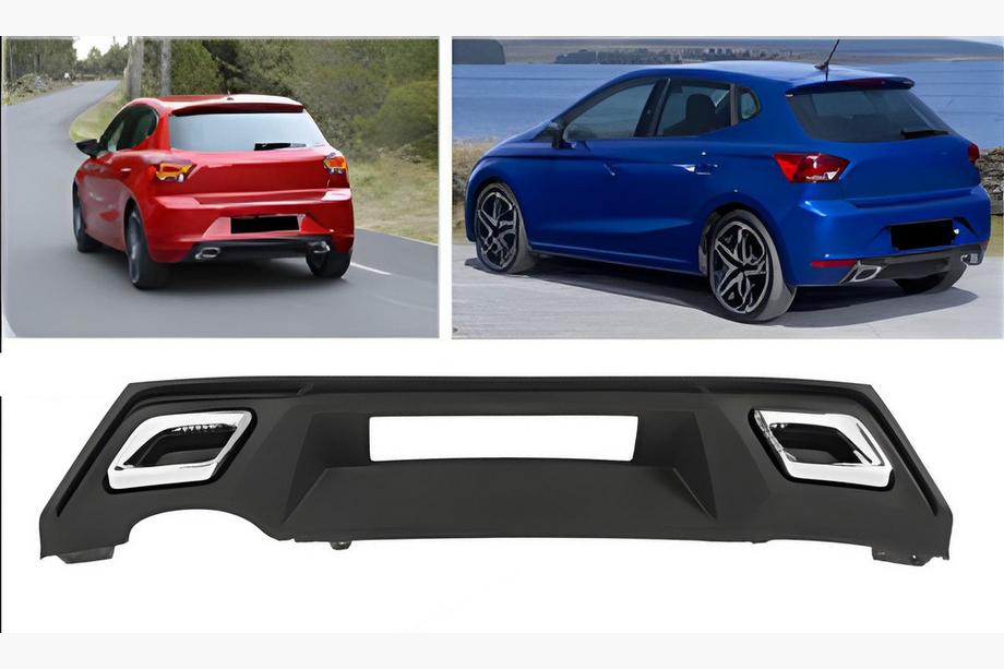 Seat Ibiza 2017– Zadnji difuzor DPT V-2 (črna sijaj) Image