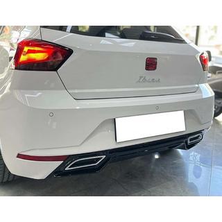 Zadnji difuzor DPT V-3 (črni sijaj) Seat Ibiza 2017–