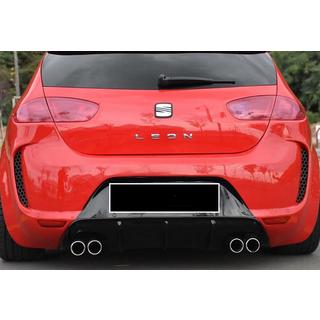 Zadnji difuzor DPT V-1 (2009-2012, črna sijaj) Seat Leon 2005–2012 fotografija 2