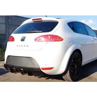 Zadnji difuzor DPT V-2 (2009-2012, sijajno črna) Seat Leon 2005–2012 fotografija 1