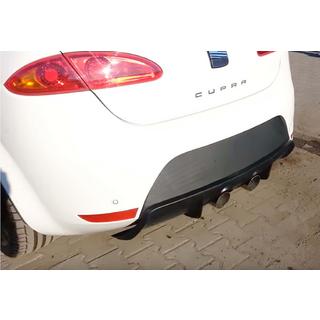 Zadnji difuzor DPT V-2 (2009-2012, sijajno črna) Seat Leon 2005–2012 fotografija 2