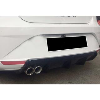 Zadnji difuzor DPT V-3 (2009-2012, sijajno črna) Seat Leon 2005–2012