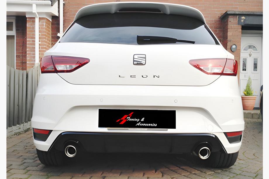 Seat Leon 2013–2020 Zadnji difuzor DPT V-1 (sijajno črna) Image