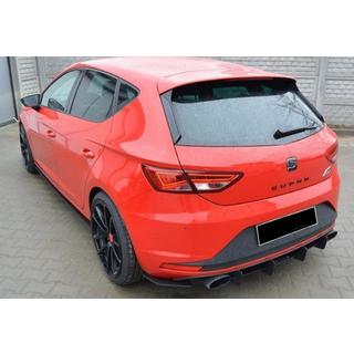 Zadnji difuzor DPT V-6 (2013-2016, sijajno črna) fotografija 2
