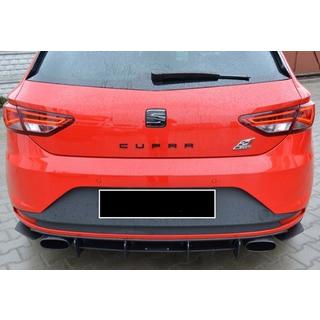 Zadnji difuzor DPT V-6 (2013-2016, sijajno črna) fotografija 3