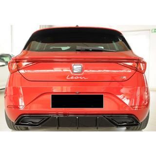 Zadnji difuzor DPT V-2 (črna sijaj) Seat Leon 2020– fotografija 2