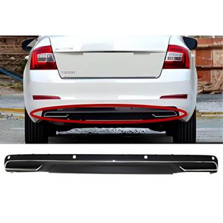 Zadnji difuzor DPT V-3 (LB, mat črna) Skoda Octavia III A7 2013–2019 fotografija 1