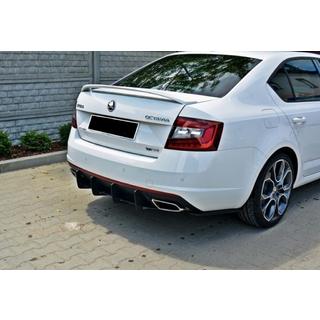 Zadnji difuzor DPT V-5 (LB, mat črna) Skoda Octavia III A7 2013–2019 fotografija 2
