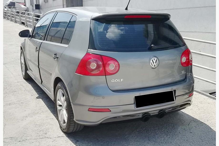 Volkswagen Golf 5 2003–2009 Zadnji difuzor DPT V-2 (za lakiranje) Fotografija 3