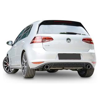 Zadnji difuzor DPT V-2 (za GTI, 2012-2017, črni sijaj) Volkswagen Golf 7/E-Golf 2012–2020 fotografija 2