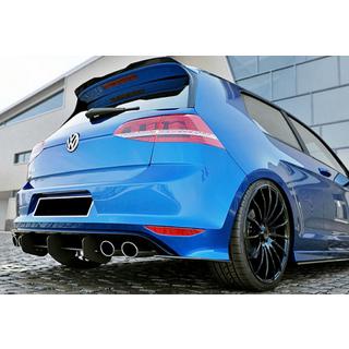 Zadnji difuzor DPT V-4 (za R / R-Line, 2012-2019, mat črna) Volkswagen Golf 7/E-Golf 2012–2020 fotografija 2