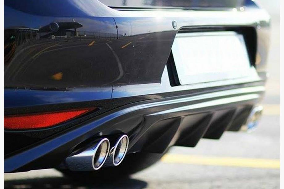 Volkswagen Golf 7/E-Golf 2012–2020 Zadnji difuzor DPT V-6 (2012-2017, sijajno črna) Image