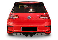 Volkswagen Golf 7/E-Golf 2012–2020 Zadnji difuzor DPT V-7 (2012-2017, črna visok sijaj) fotografija 1