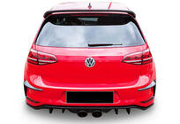 Volkswagen Golf 7/E-Golf 2012–2020 Zadnji difuzor DPT V-7 (2012-2017, črna visok sijaj) fotografija 2