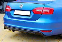Volkswagen Jetta 2011–2018 Zadnji difuzor DPT (2011-2014, sijajno črna) fotografija 1