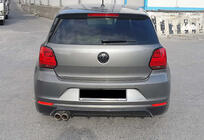Volkswagen Polo 2010–2017 Zadnji difuzor DPT (2014-2017, sijajno črna) fotografija 2