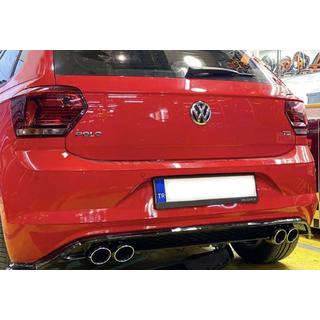 Zadnji difuzor DPT V-1 (črna visok sijaj) fotografija 1