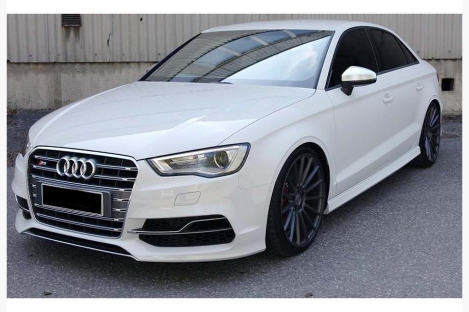 Audi A3 2012–2020 Stranski pragovi DPT (Sedan, za barvanje) Fotografija 1