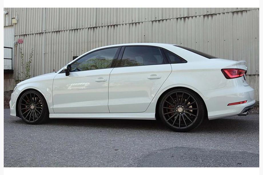 Audi A3 2012–2020 Stranski pragovi DPT (Sedan, za barvanje) Fotografija 3