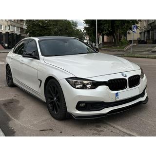 Nastavki stranskih pragov DPT (za Base pragove, črna visok sijaj) BMW serija 3 F30/F31 2012–2019 fotografija 3