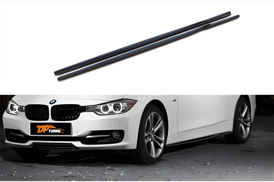 BMW serija 3 F30/F31 2012–2019 Nastavki stranskih pragov DPT (za Base pragove, črna visok sijaj) Image