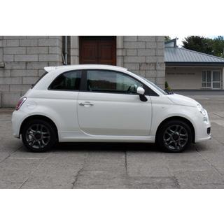 Stranski pragovi DPT (črna v visokem sijaju) Fiat 500/500L 2013–2022 fotografija 2