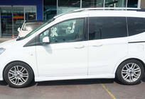 Ford Courier 2014–2023 Stranski pragovi DPT (črna v visokem sijaju) fotografija 2