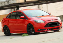 Ford Focus III 2011–2017 DPT stranski pragovi (SD, 2015-2017, črna sijaj) fotografija 4