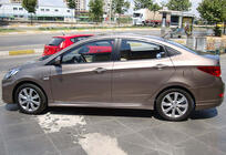 Hyundai Accent 2011–2017 Stranski pragovi DPT (za lakiranje) fotografija 2