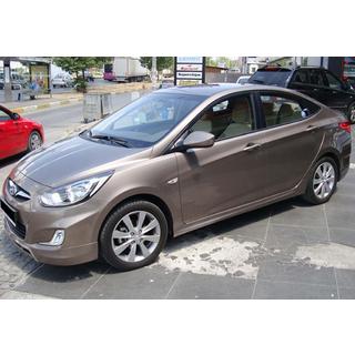 Stranski pragovi DPT (za lakiranje) Hyundai Accent 2011–2017 fotografija 4
