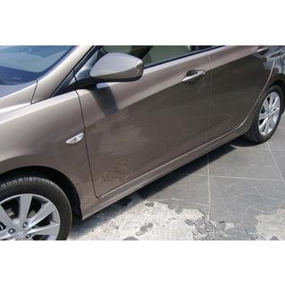 Stranski pragovi DPT (za lakiranje) Hyundai Accent 2011–2017 fotografija 1