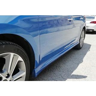 Stranski pragovi DPT (črna v visokem sijaju) Hyundai Elantra (AD) 2015–2020 fotografija 2