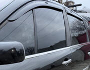 Renault Scenic/Grand 2003–2009 Okenske obrobe (4 kos, nerjavno jeklo) fotografija 1