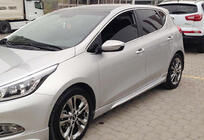 Kia Ceed 2012–2018 Stranski pragovi DPT (2012-2015, črna visok sijaj) fotografija 1